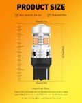 OXILAM 7440 Amber Yellow LED Blinker Bulbs 2PCS