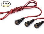 LED Indicator Light Dash Bulbs - 3 Pack