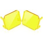 Auxbeam FA Series 3" Amber Lens Light Covers