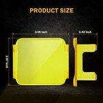 Auxbeam FA Series 3" Amber Lens Light Covers