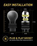 AUXITO Super Bright 3157 LED Bulbs - Pack of 2