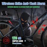 Wireless Bike Alarm with Motion Sensor & Light