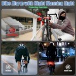 Wireless Bike Alarm with Motion Sensor & Light