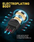 AUXITO 3157 LED Turn Signal Bulbs - Amber Pack 2
