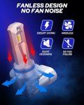 AUTOONE 9005 9006 Halogen Fog Light Bulbs