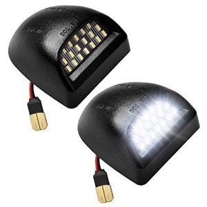 LESAUCE LED License Plate Light for Chevy & GMC