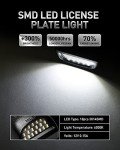 LESAUCE LED License Plate Light for Chevy & GMC