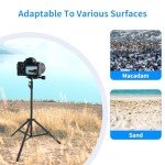 Adjustable 7ft Aluminum Light Stands - 2 Pack