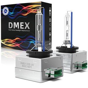 DMEX D3S 6000K Cool White HID Headlight Bulbs