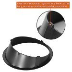 Matte Black Headlight Bezels for Jeep Wrangler