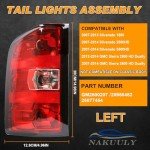 Nakuuly Left Tail Light for 2007-2013 Chevy/GMC