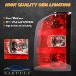 Nakuuly Left Tail Light for 2007-2013 Chevy/GMC