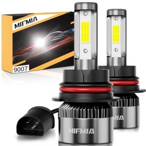 9007 LED Fog Lights, 25000LM, Cool White, 2-Pack