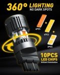 AUXITO 3157 Switchback LED Bulbs - Pack of 2