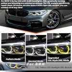 Bright Yellow LED Daytime Running Lights for BMW
