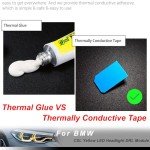 Bright Yellow LED Daytime Running Lights for BMW