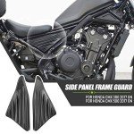Rebel 500/300 Motorcycle Rear Seat Side Fairing