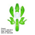 KLX110 Plastic Fairing Kit for Dirt Bikes