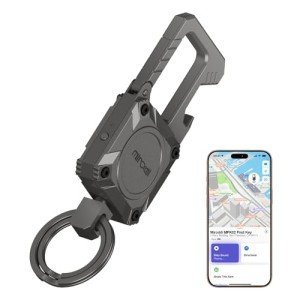 Miroddi Tracker Keychain with Bottle Opener Carabiner