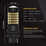 Bright Dual Color LED Turn Signal Bulbs for Cars