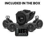 BOSS Audio ATV Stereo System with 5 Speakers