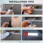 NDRUSH LED Interior Door Panel Light Assembly