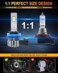 BLLIXYYN H11 Bulbs – Super Bright Fog Lights
