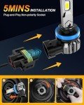 BLLIXYYN H11 Bulbs – Super Bright Fog Lights
