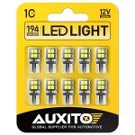 AUXITO 194 LED White Bulbs - 10 Pack