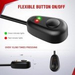 Nilight Wireless Remote Wiring Harness for LED Lights