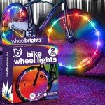 Rainbow LED Bike Tire Lights (2-Pack)
