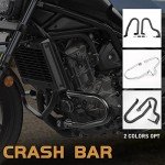 Rebel 1100 Crash Bars Engine Guard – Black