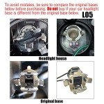 H7 LED Headlight Adapter for BMW & More
