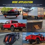 Nilight 9-Inch 100 LED Trailer Tail Light Bar