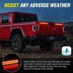 Nilight 9-Inch 100 LED Trailer Tail Light Bar