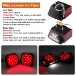12V Trailer LED Light Kit with Wiring Harness