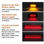12V Trailer LED Light Kit with Wiring Harness