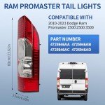 Convitex Right Side Tail Light for Ram ProMaster