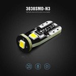 Super Bright LED Bulbs for Car Interior - 10 Pack