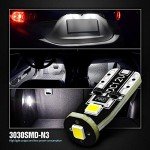 Super Bright LED Bulbs for Car Interior - 10 Pack
