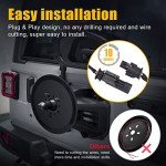 SUPAREE Plug and Play Spare Tire Brake Light