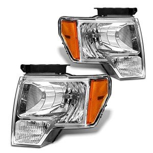 Ford F150 09-14 Headlight Assembly Replacement Pair