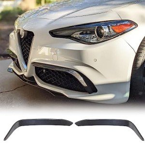 Carbon Fiber Fog Light Cover for Alfa Romeo Giulia