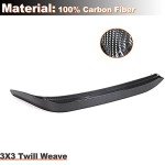 Carbon Fiber Fog Light Cover for Alfa Romeo Giulia