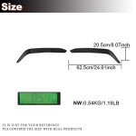 Carbon Fiber Fog Light Cover for Alfa Romeo Giulia