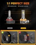 FAHREN H11/H9/H8 Super Bright Fog Light Bulbs