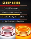 Flexible LED Signal Light Strip for Cars