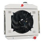 Alloyworks Aluminum Radiator Kit for 1955-1957 Chevy