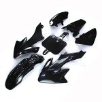 Black Fender Fairing Kit for Honda XR50 & CRF50