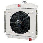 Alloyworks Aluminum Radiator Kit for 1955-1957 Chevy